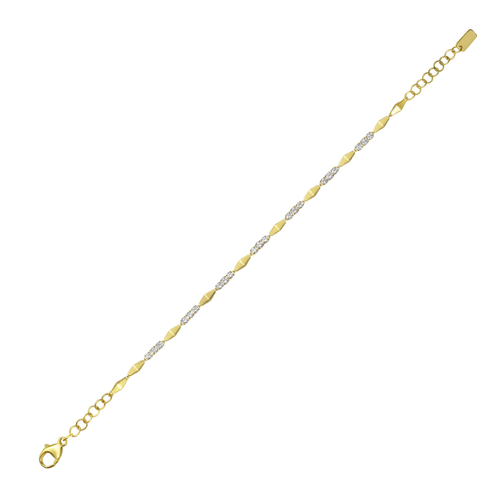 Gold & Diamond Bracelet