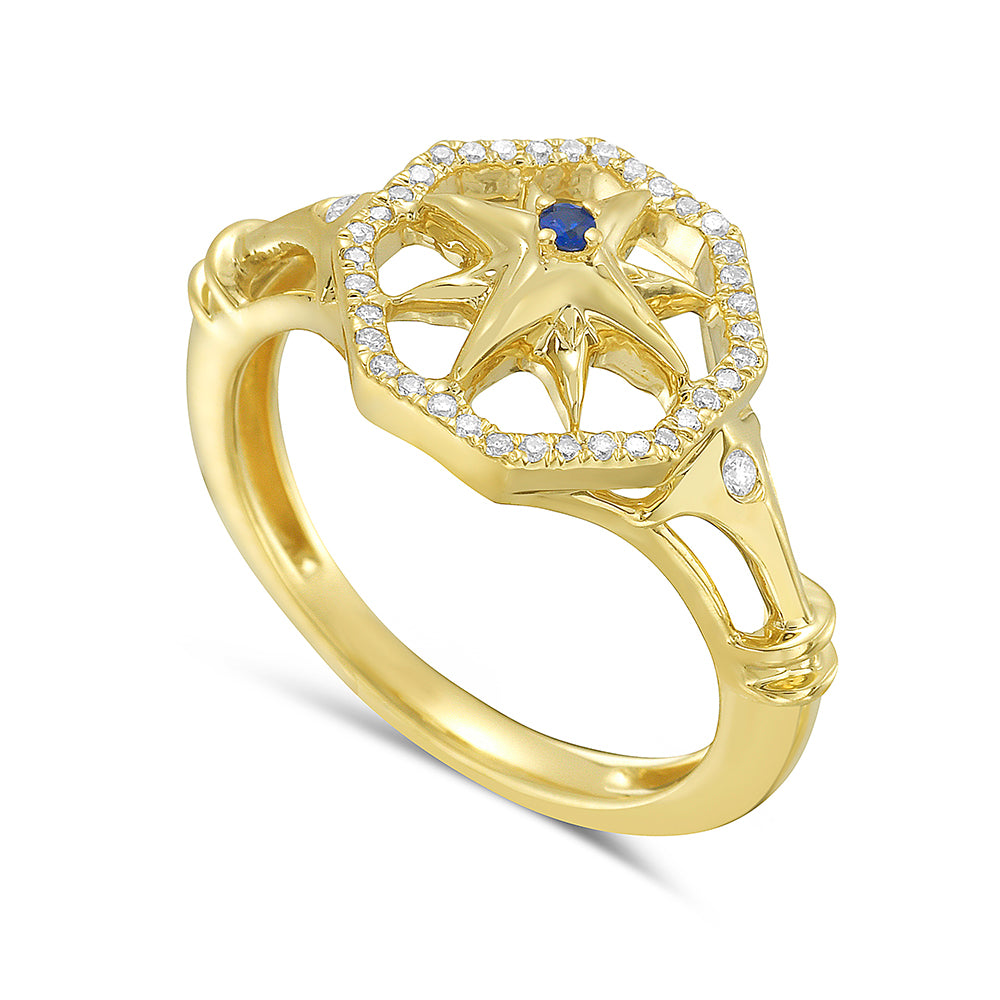 Compass Rose Ring