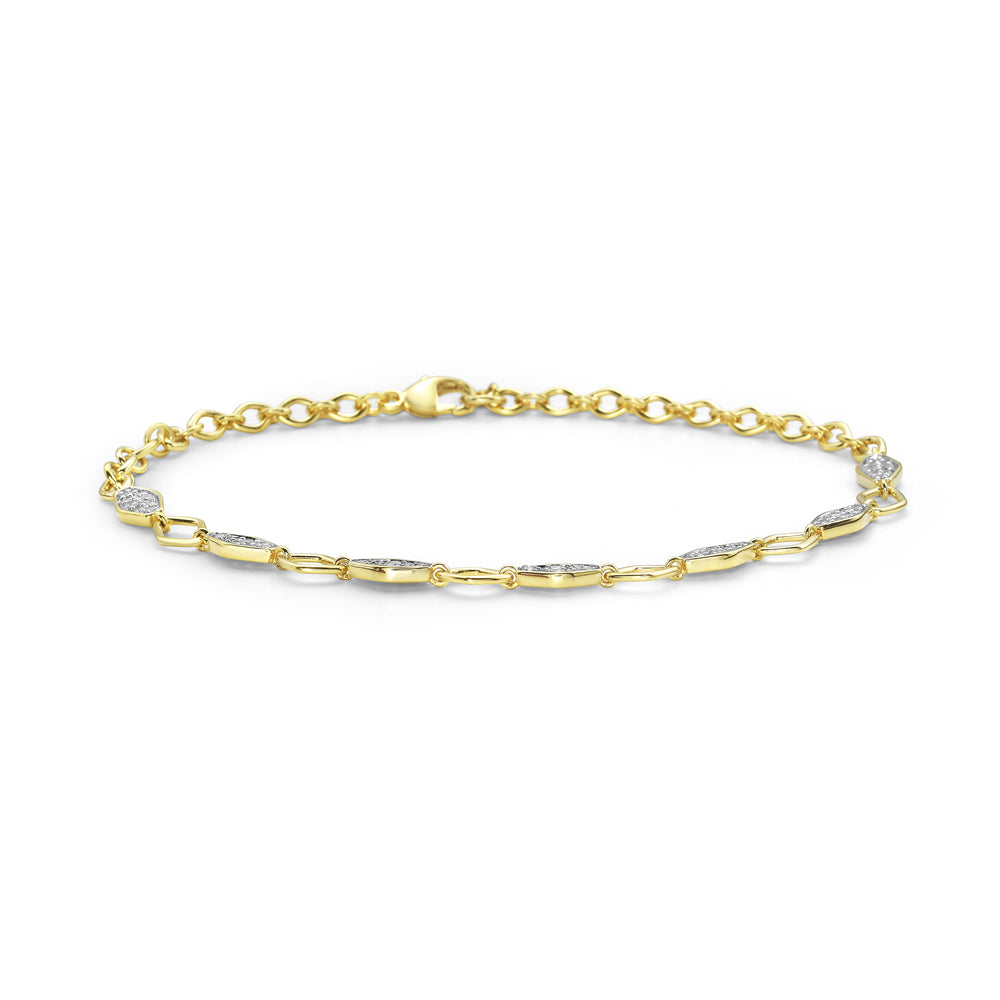 Gold & Diamond Bracelet