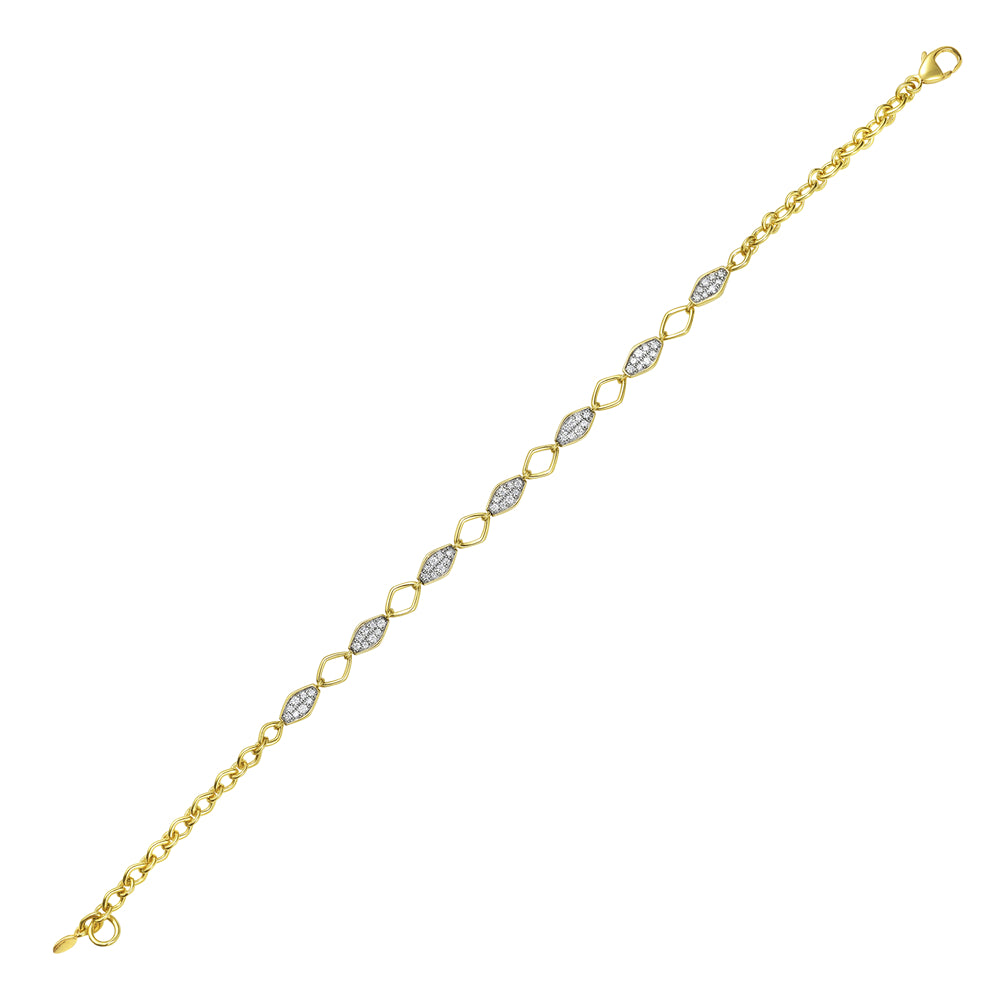 Gold & Diamond Bracelet