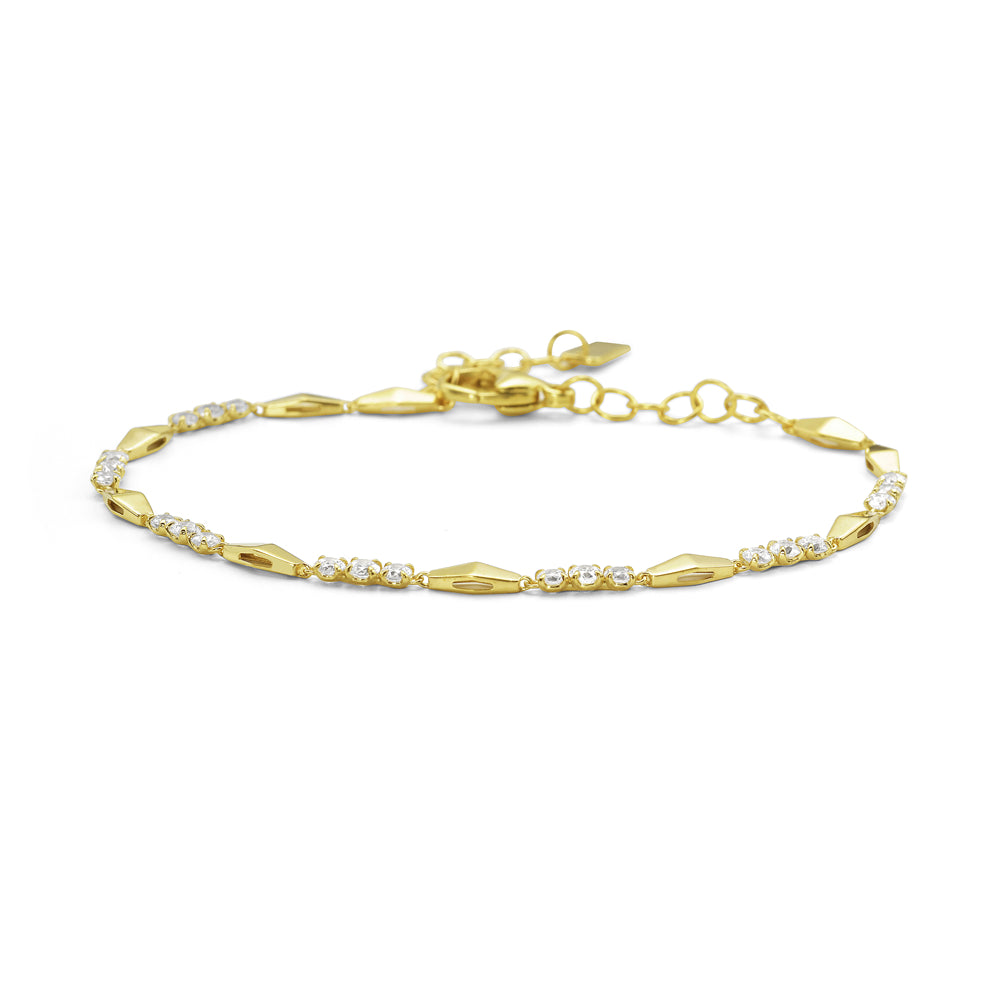 Gold & Diamond Bracelet