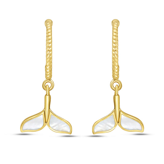 "Whale Tails" Earrings