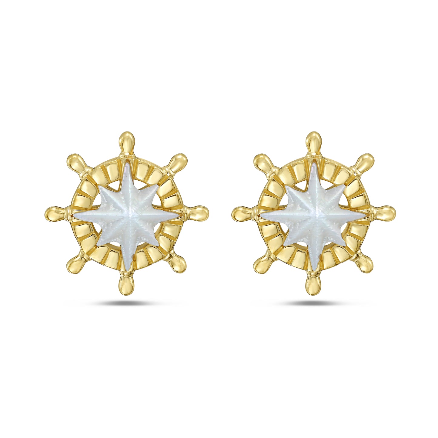 "Charting a Course" Earrings