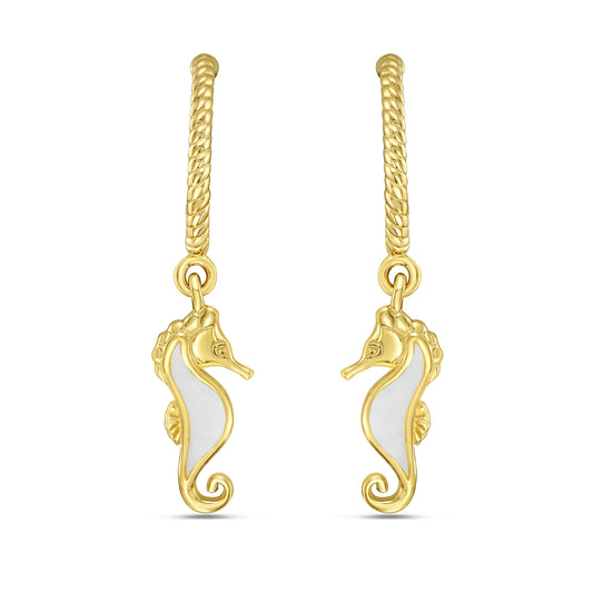 "Elegant Seahorse" Earrings