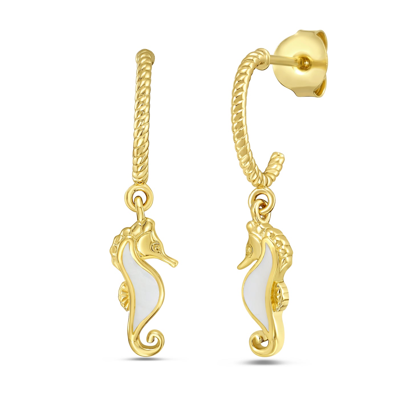 "Elegant Seahorse" Earrings