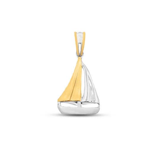 STERLING SILVER SAIL BOAT PENDANT