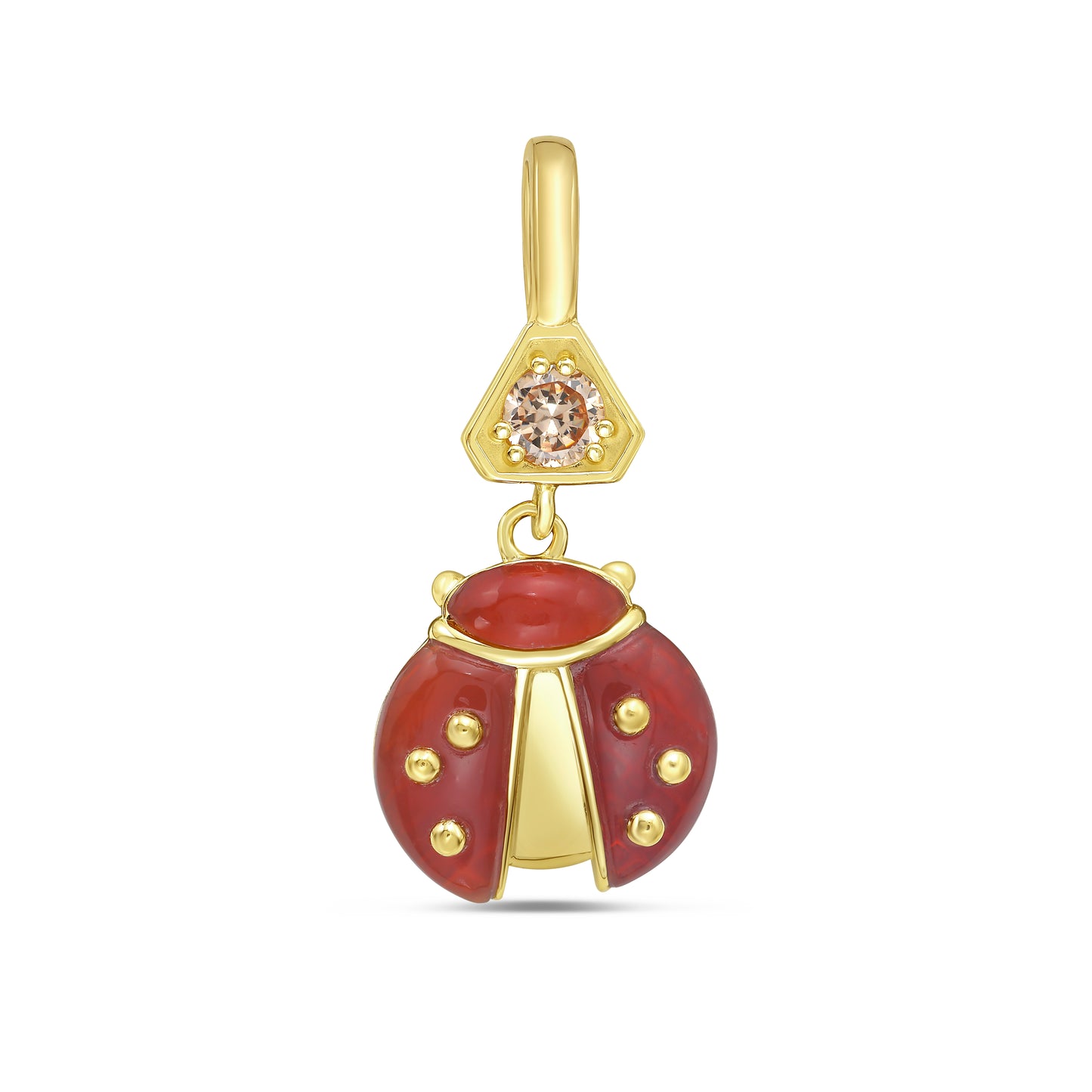 "Ladybug in Red" Pendant
