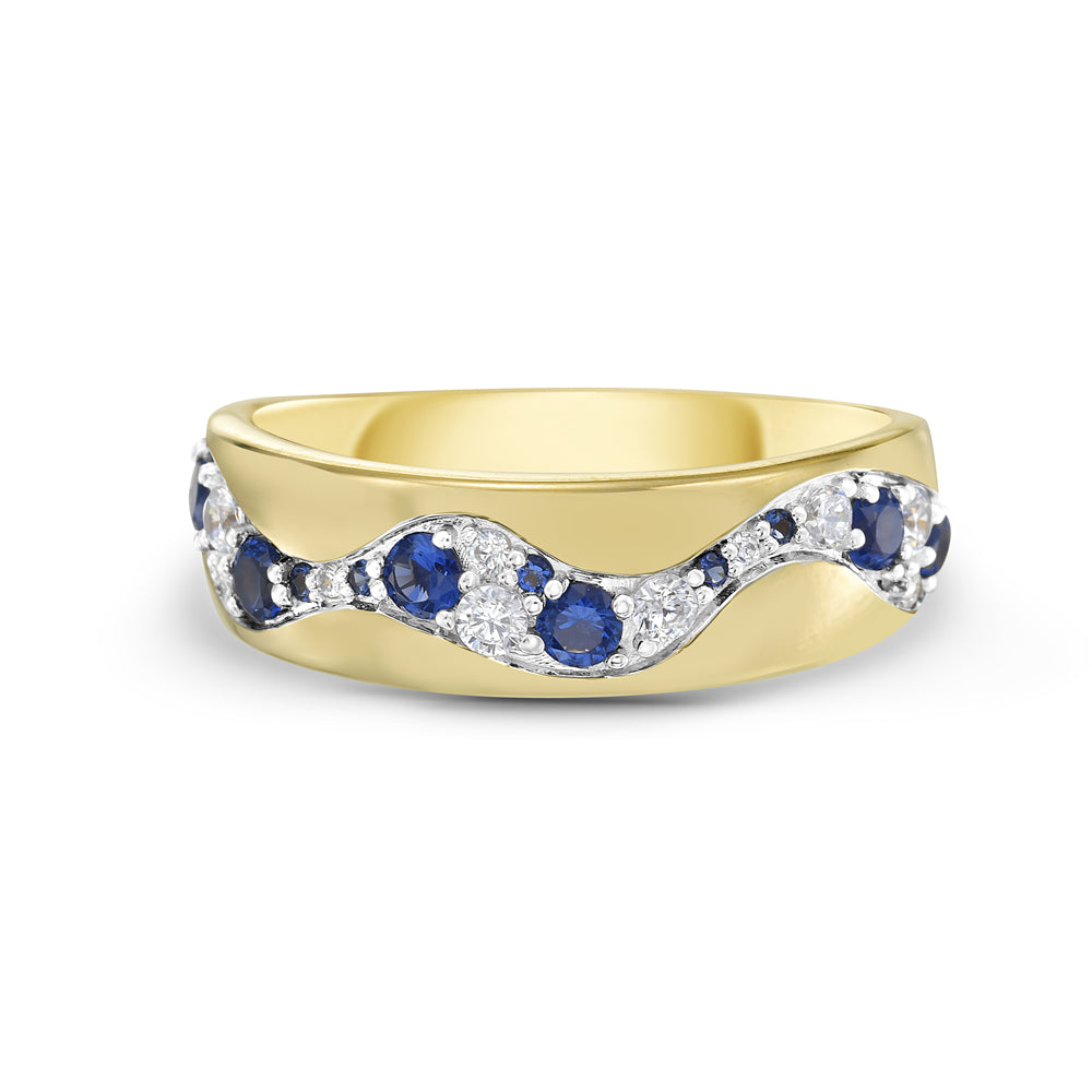 Sapphire & Diamond Ring