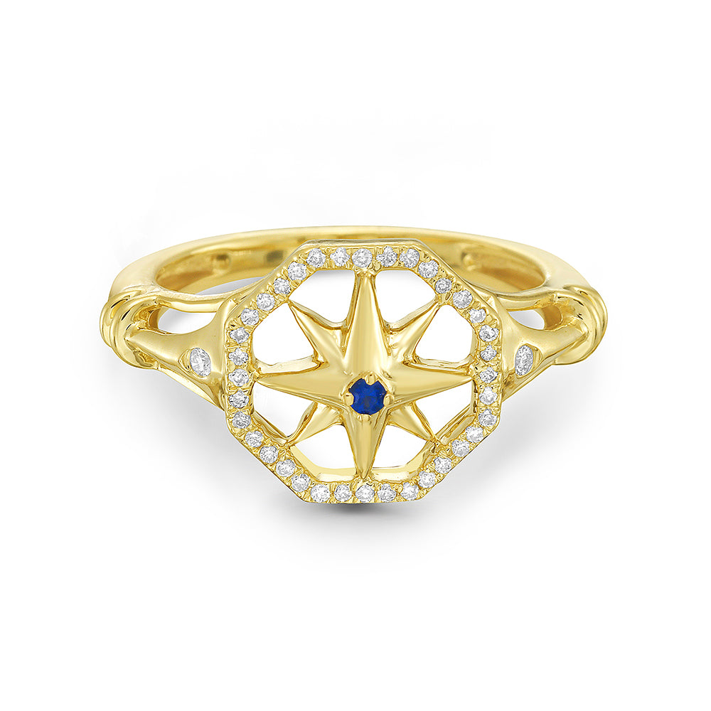 Compass Rose Ring