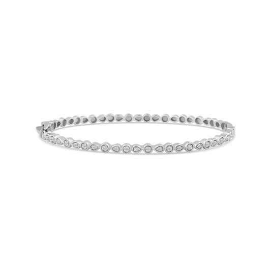 14K DIAMOND BANGLE 0.25CT